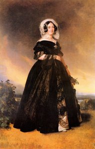 Portrait of Victoire of Saxe-Coburg-Saalfeld